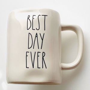 Rae Dunn “Best Day Ever” large mug